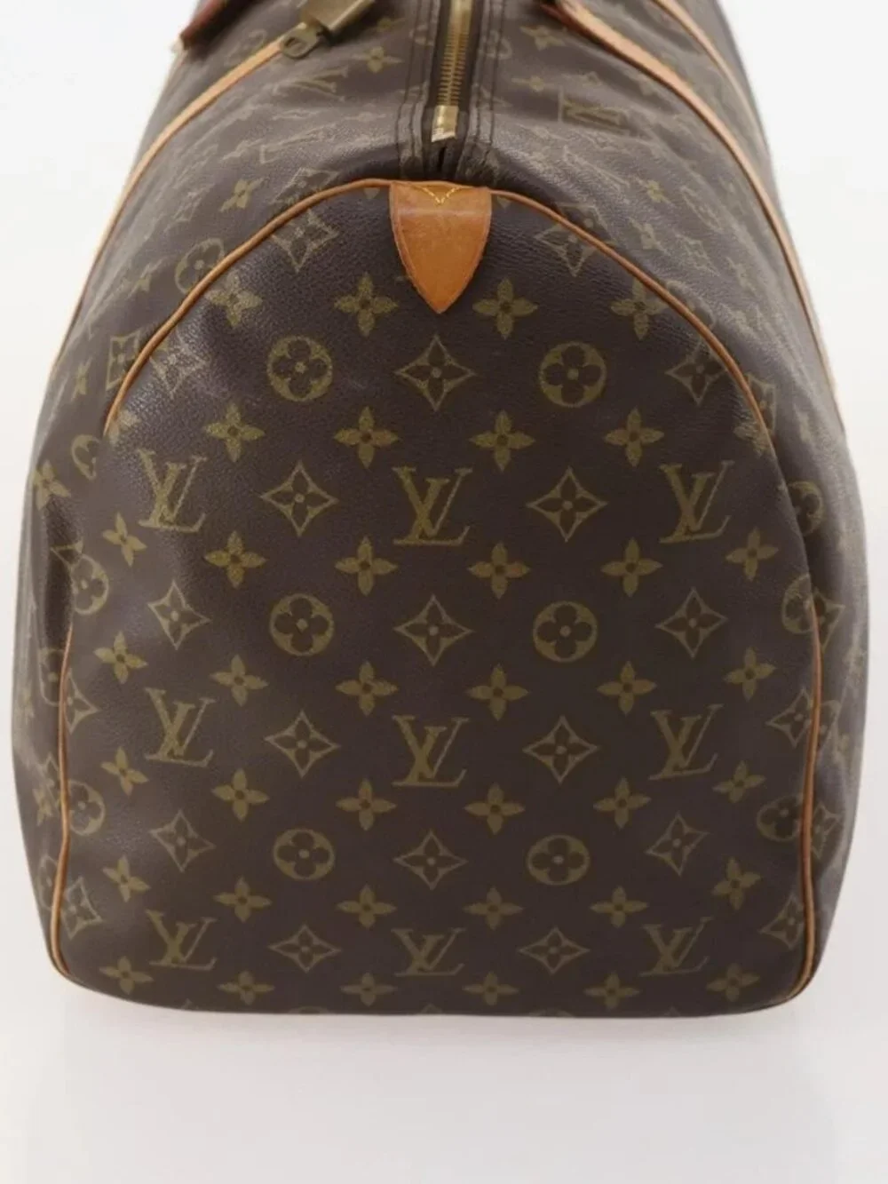 LOUIS VUITTON Monogram Keepall 55 Boston Bag M41424 LV Auth 186234A